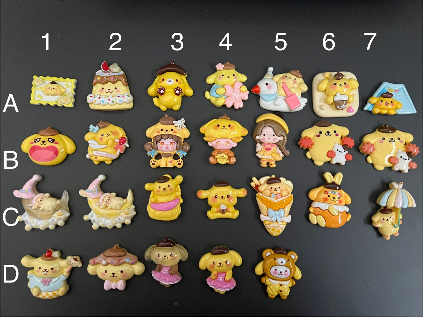 Pompom Charms for Decoden