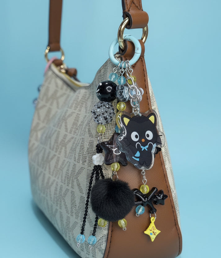 Chococat Blue Edition Bag Charm- San San Family
