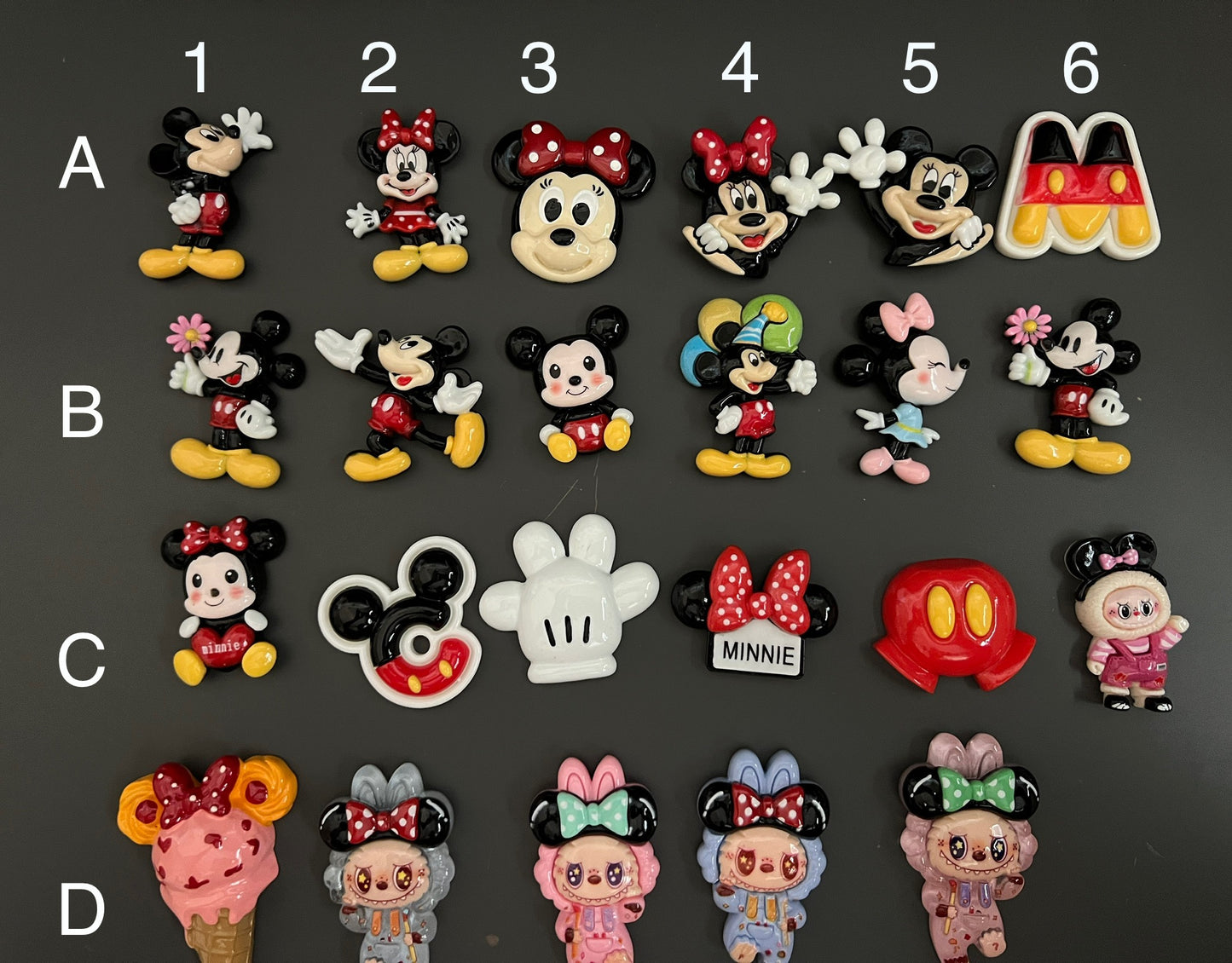 Mickey Mouse Charms for Decoden