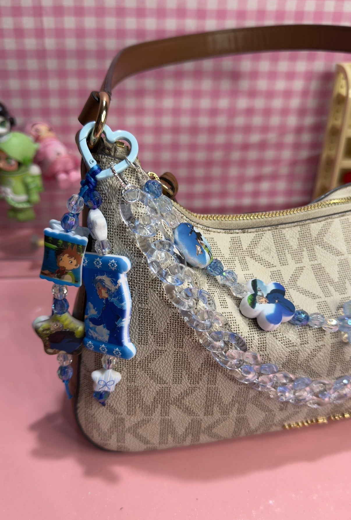 Howl’s Moving Castle Inspired Beaded Bag Charm ✧