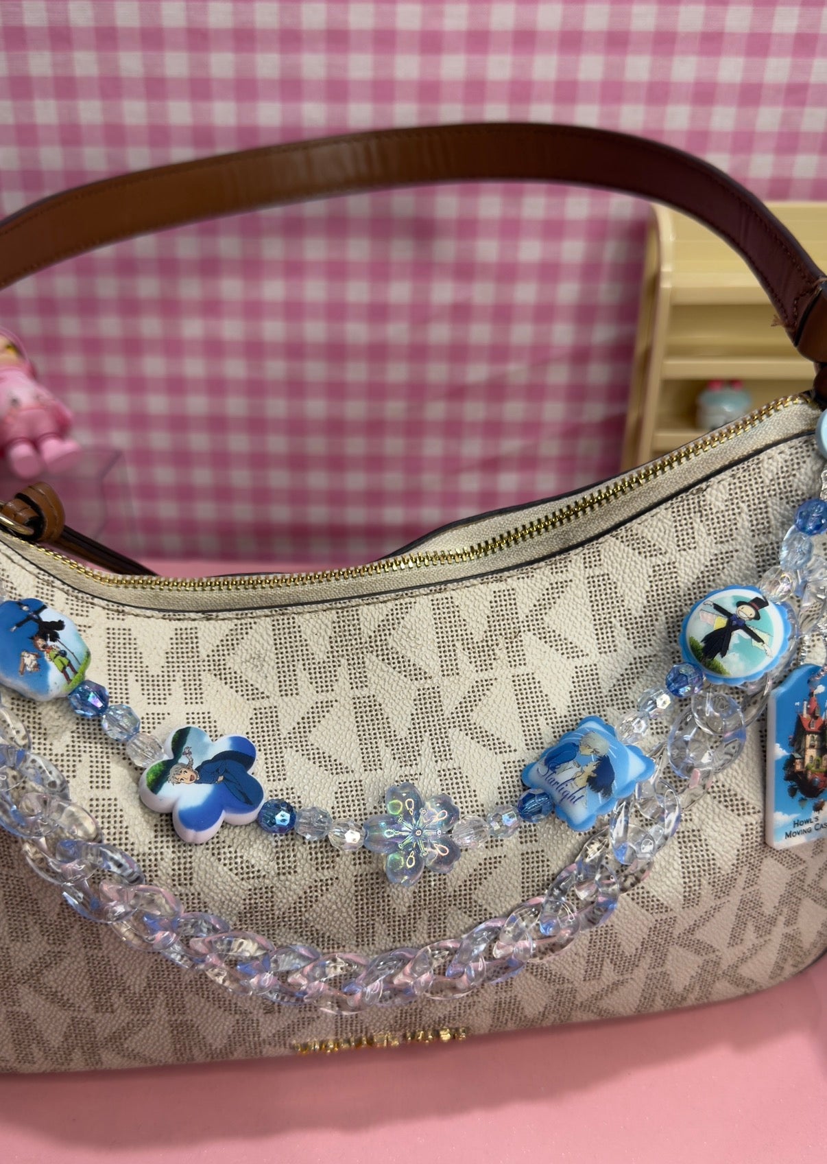 Howl’s Moving Castle Inspired Beaded Bag Charm ✧
