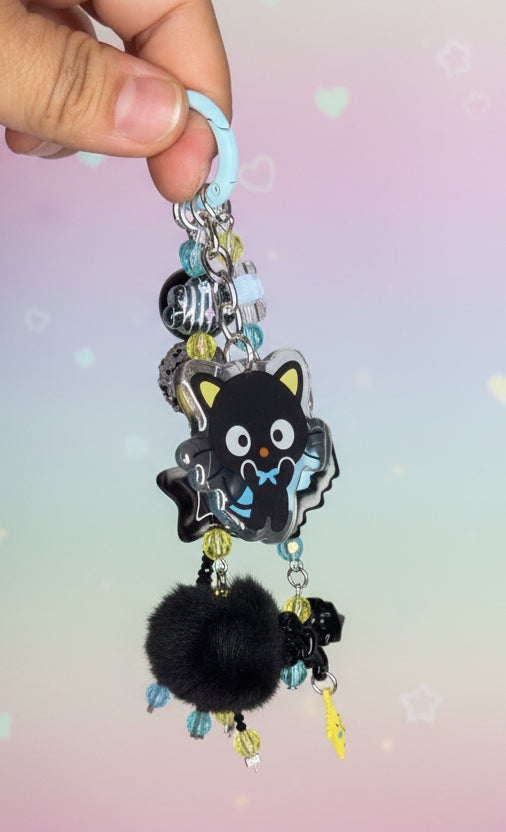 Chococat Blue Edition Bag Charm- San San Family