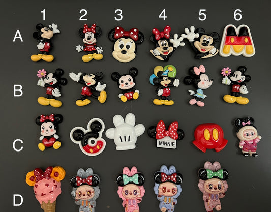 Mickey Mouse Charms for Decoden