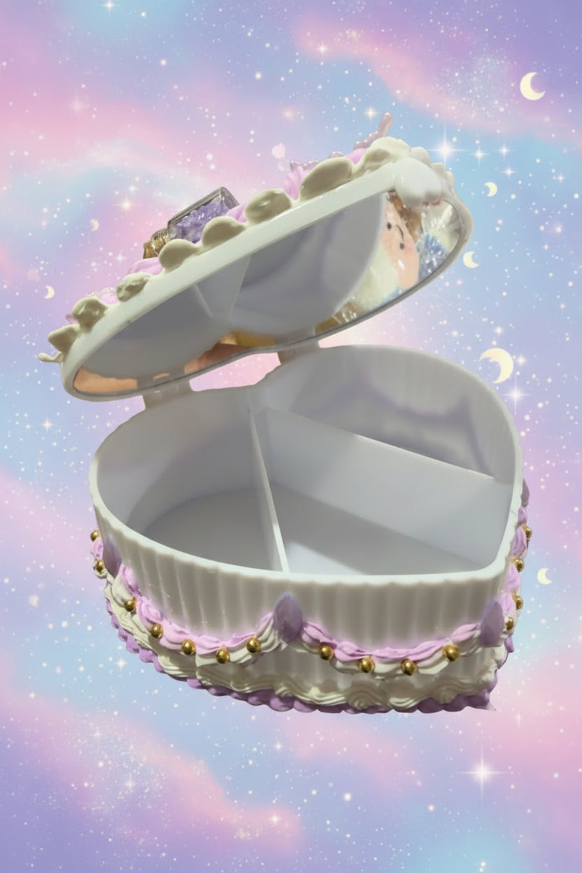 💜 Frieren Inspired Decoden Jewelry Box – Handmade &amp; One of a Kind ✨